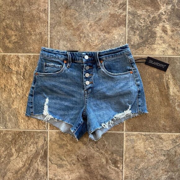 Blank NYC Pants - Blank NYC The Barrow Vintage High Rise Short Size 26